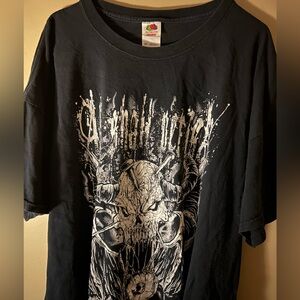 vintage all shall perish band men’s tee
